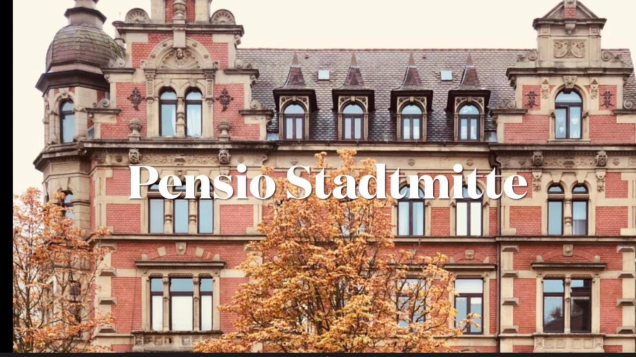 Pension Stadtmitte Garni Karlsruhe Exteriör bild